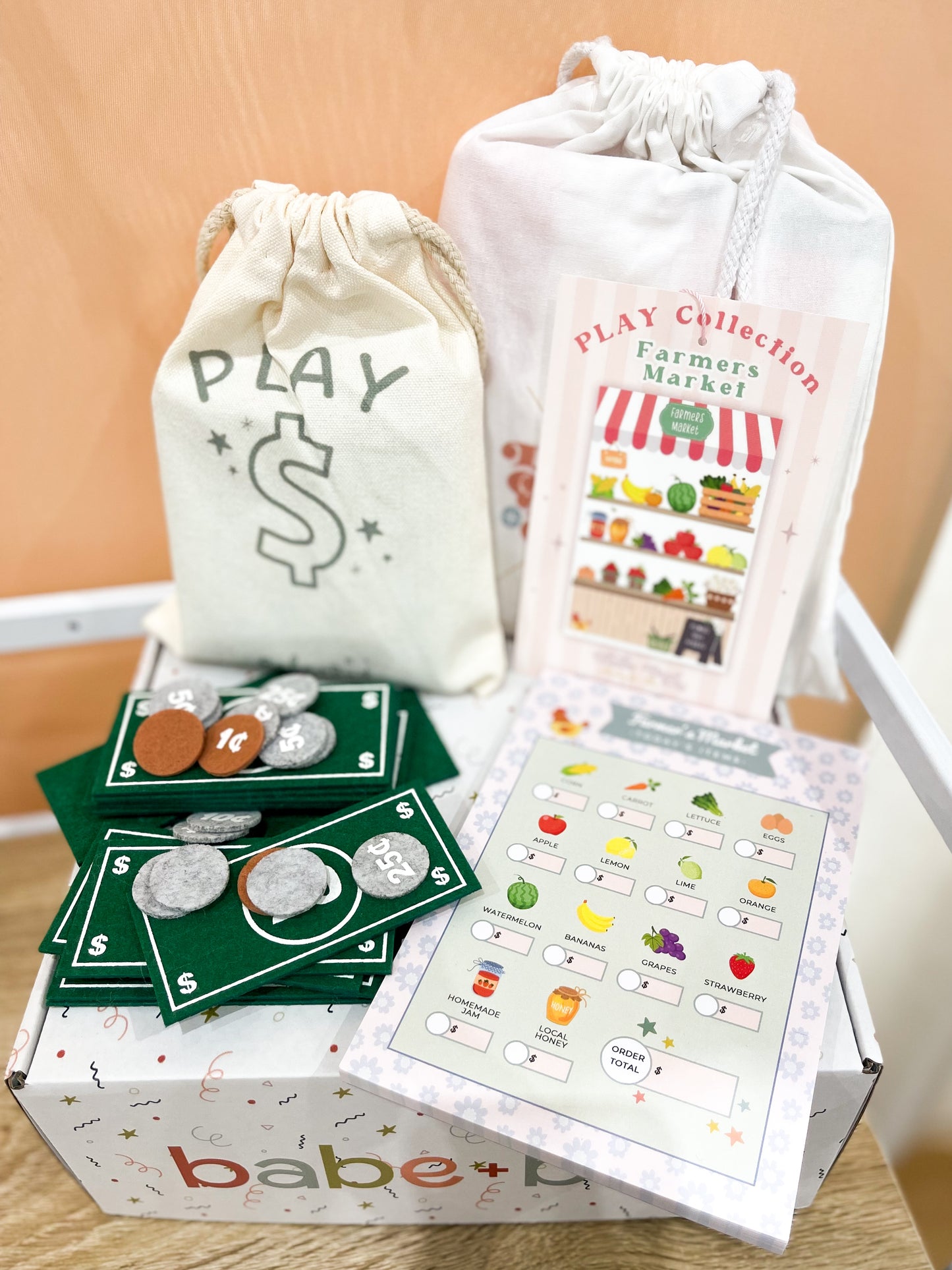 Pretend Play Gift Set - Farmer’s Market