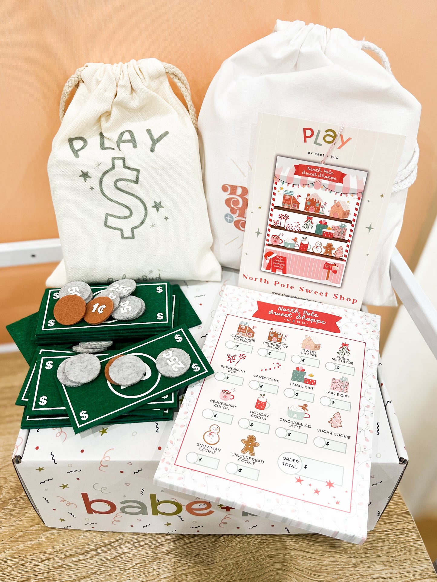 Pretend Play Gift Set - North Pole Sweet Shoppe