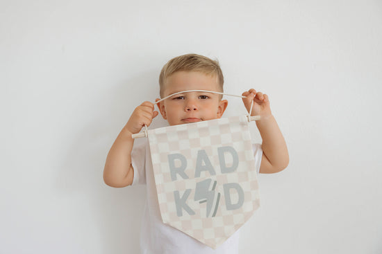 Rad Kid Mini Pennant Banner