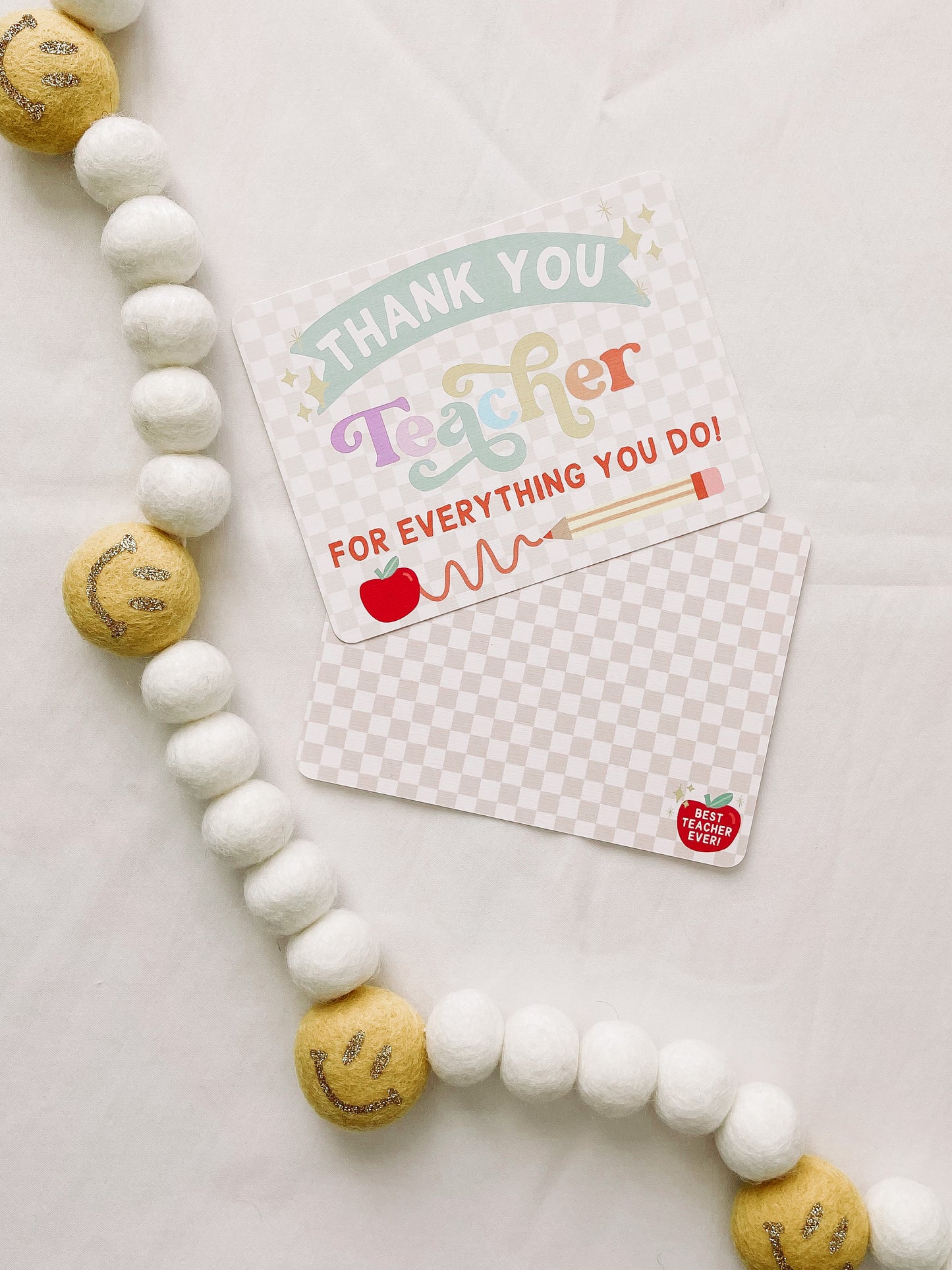 Free Printable Teacher Appreciation Card BabeandBud Free Printable Teacher Appreciation Card BabeandBud