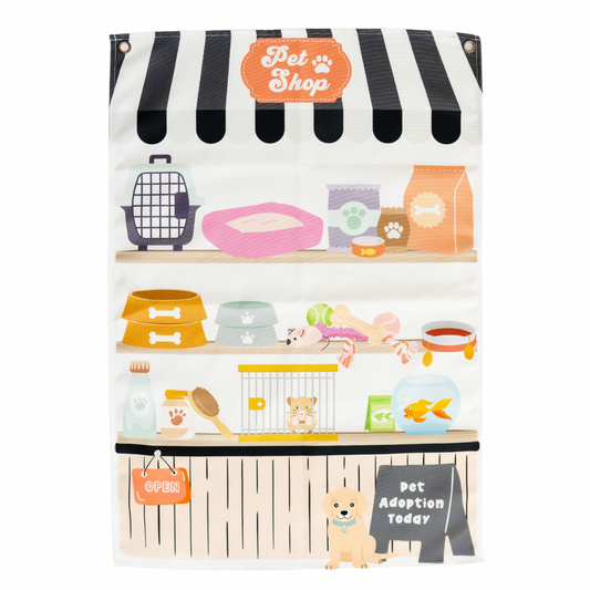 Pet Shop Pretend PLAY Banner and Accessories