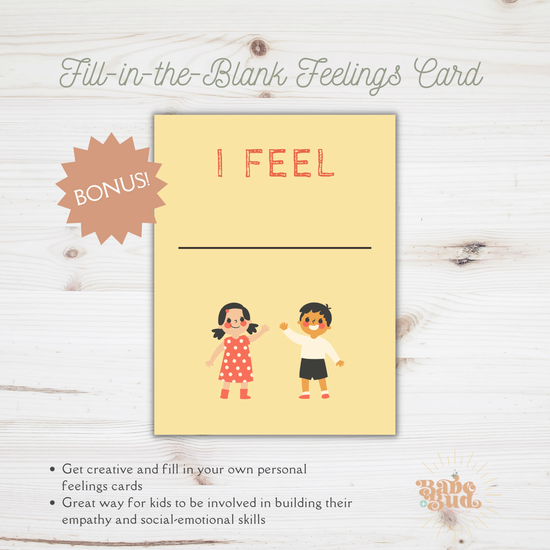 Digital Download | Feelings Cards - Social Emotional Learning for Littles